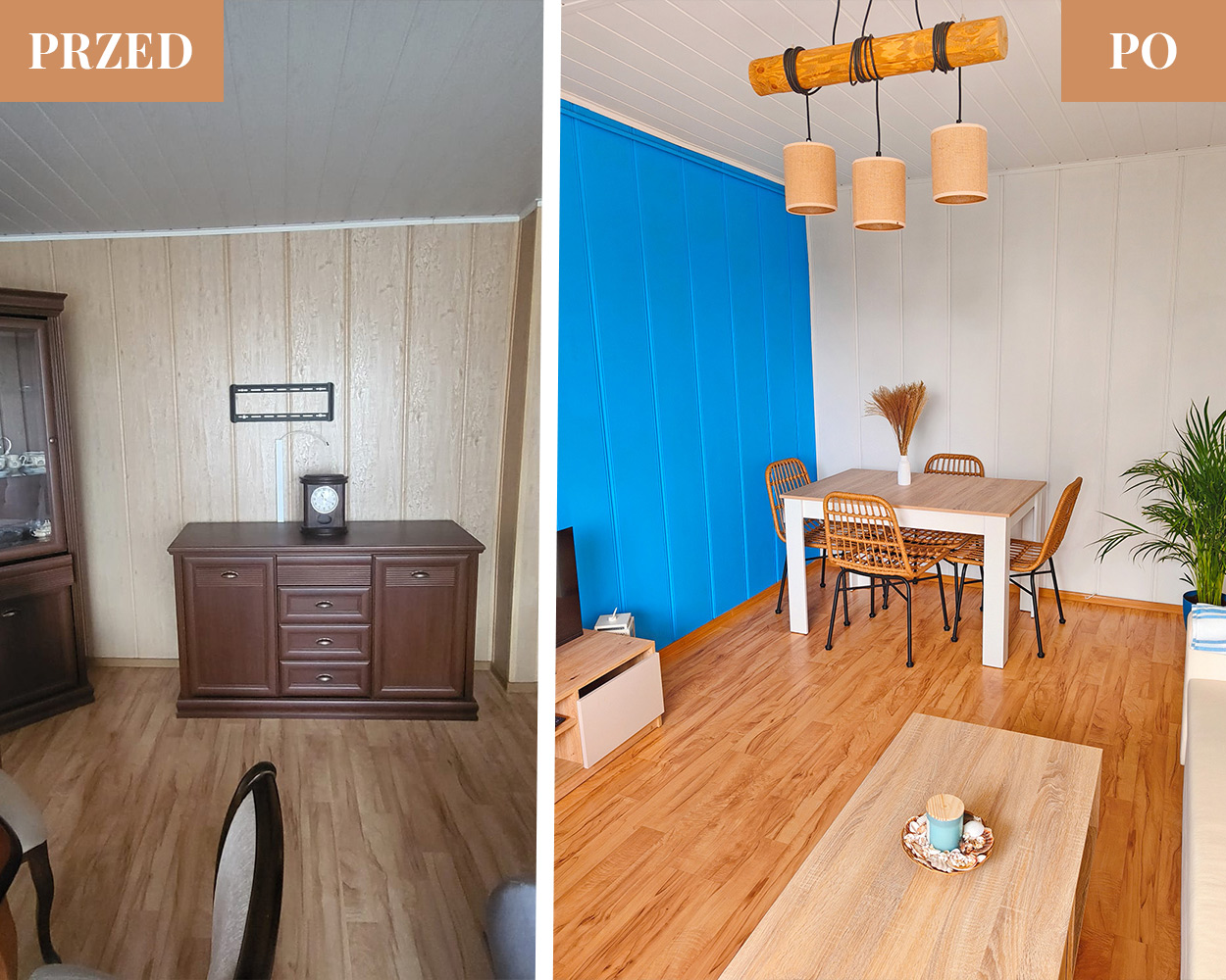 Metamorfoza salonu w Muszelce — od ciemności do jasności